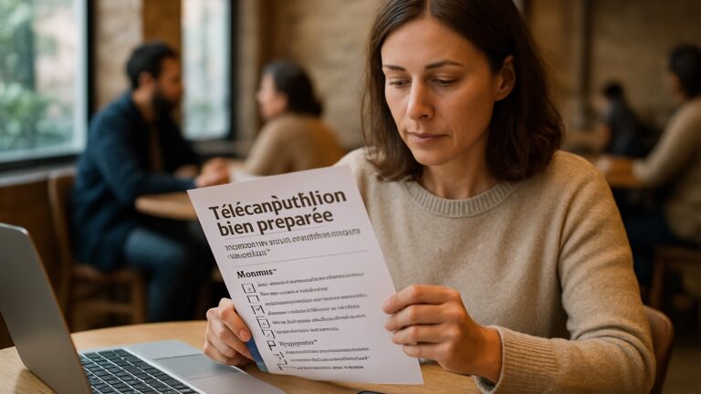 Téléconsultation bien préparée : documents, options et vérifications à comparer